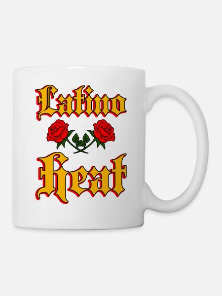 Latino Hitze - Tasse - Weiß