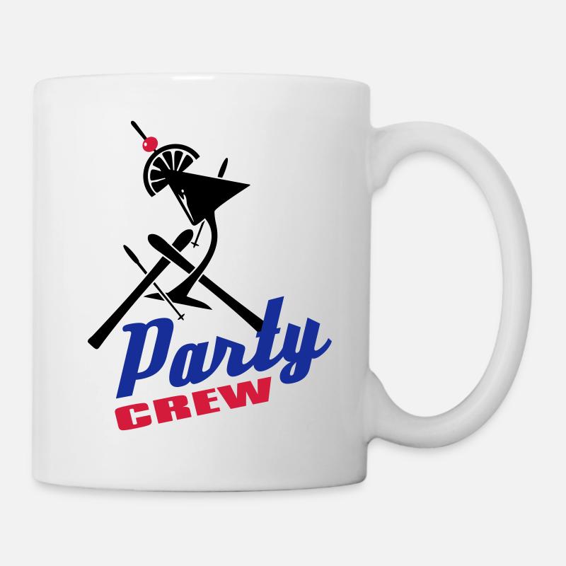 apres_ski_party_crew_3c - Tasse - Weiß