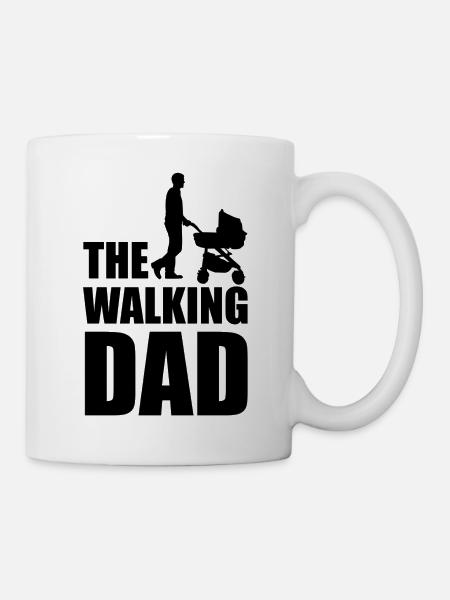 The Walking Dad - Mug - white