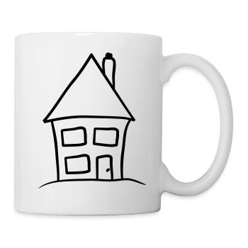 Little House on the Hill - Mug - white - Right