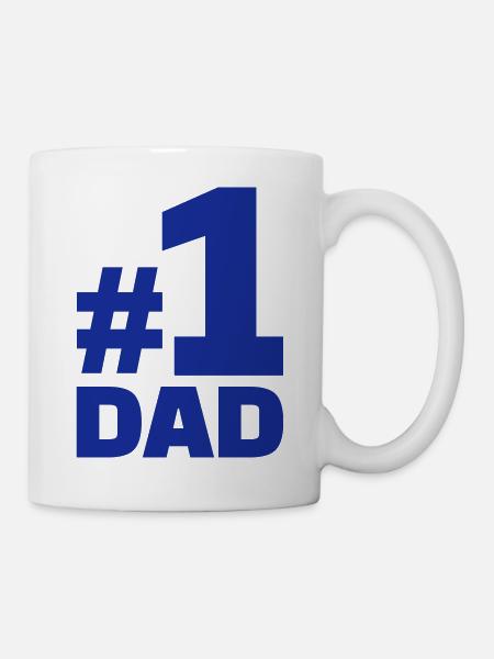 No. 1 Dad - Mug - white