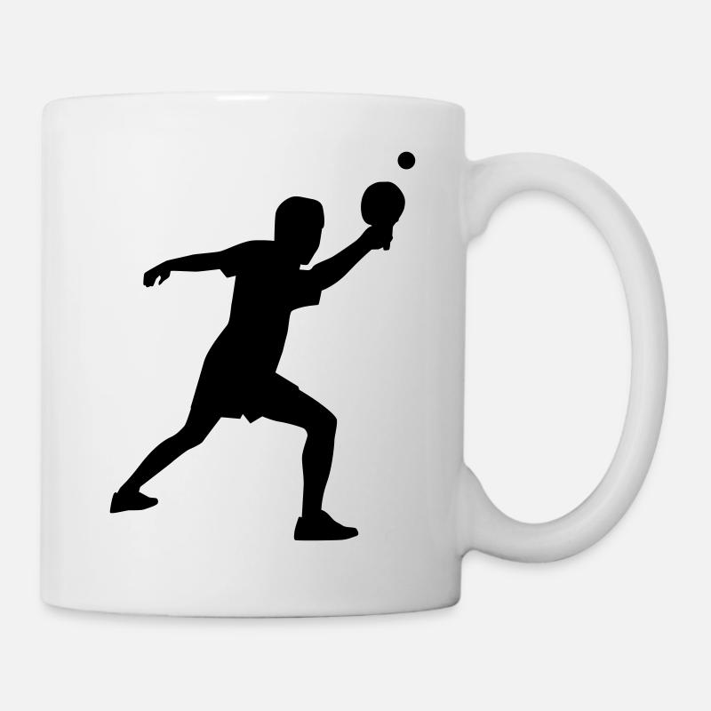 Ping Pong - Mug blanc - blanc