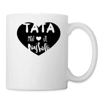 najbolji tata - Mug blanc - blanc - Droite