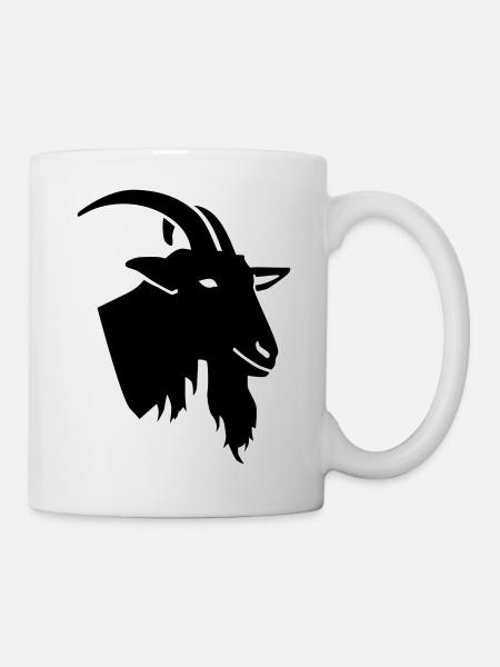 Chèvre - Mug blanc - blanc