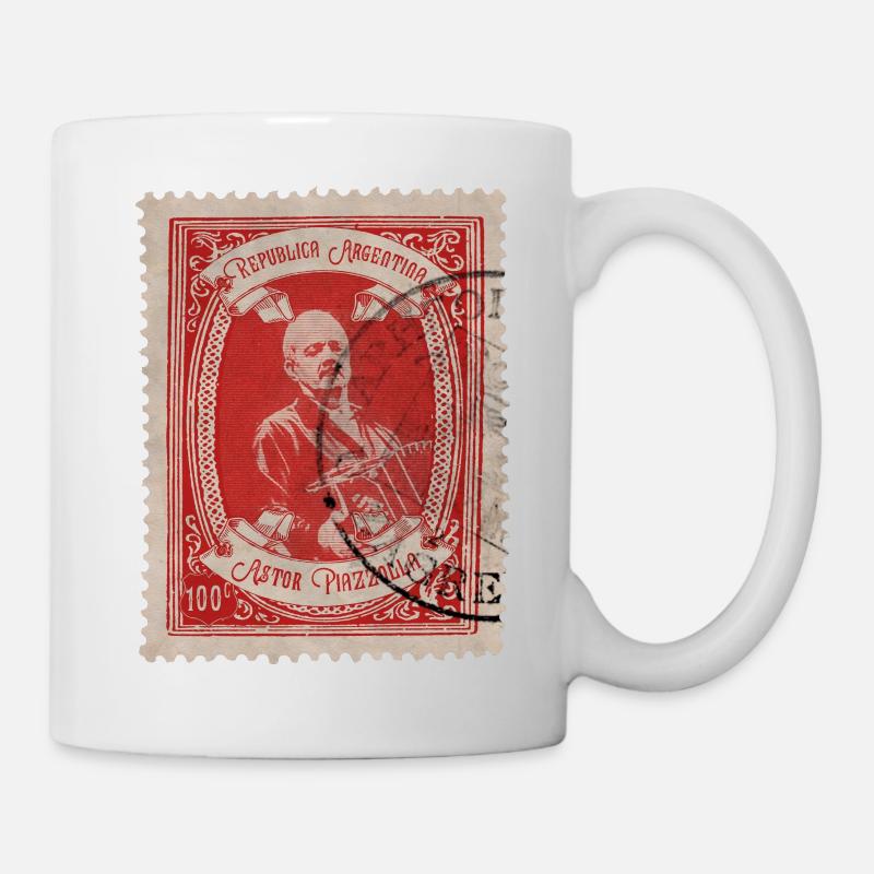 Estampa: Astor Piazzolla - Mug blanc - blanc