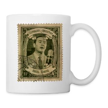 Estampa: Àngel Vargas - Mug blanc - blanc - Droite