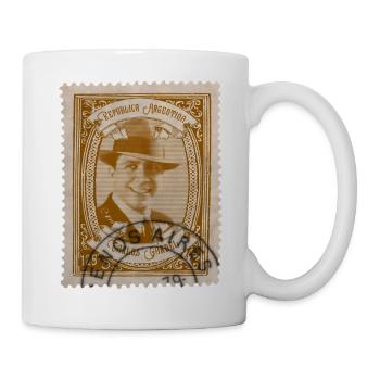Estampa: Carlos Gardel 2 - Mug blanc - blanc - Droite