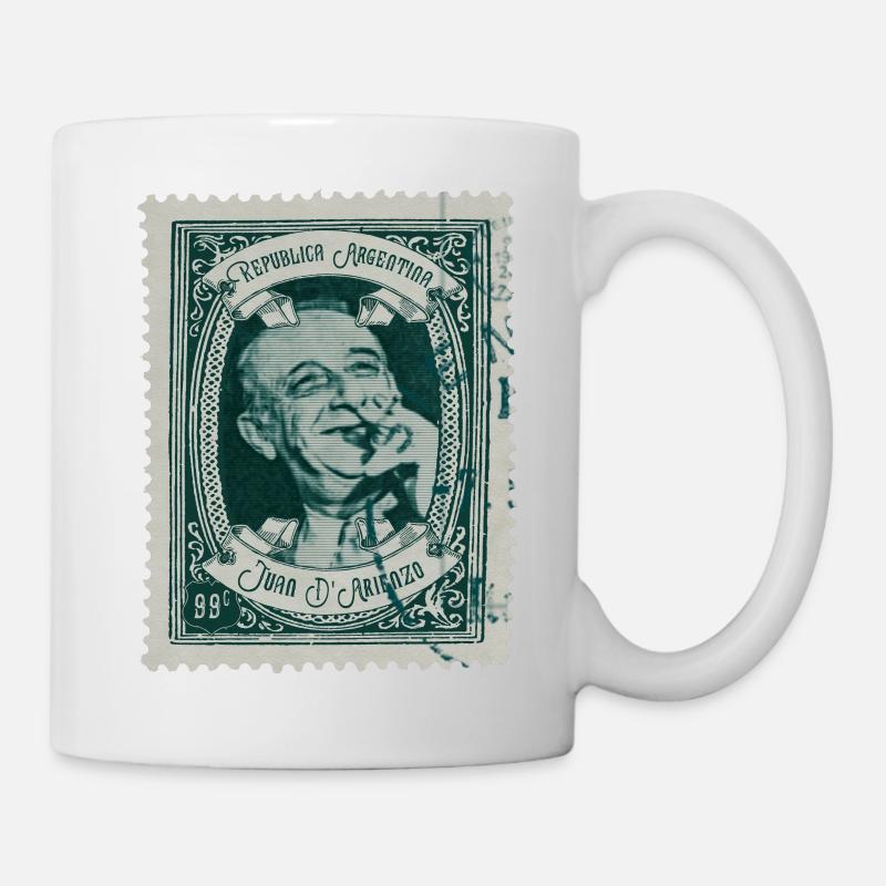 Estampa: Juan D'Arienzo - Mug - white