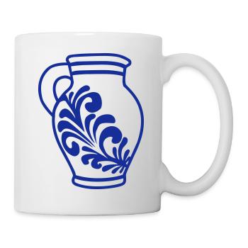 Bembel - Tasse - Weiß - Rechts