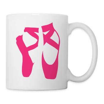 danse pointe ballet 2 ballerine classiqu - Mug blanc - blanc - Droite