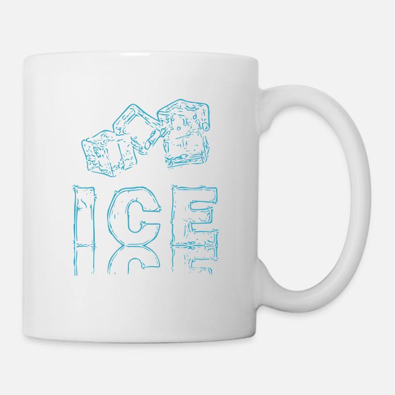 Glaçons - Mug blanc - blanc