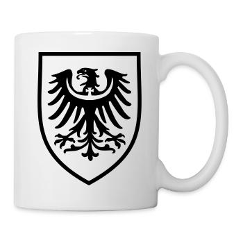 schlesienwappen - Tasse - Weiß - Rechts