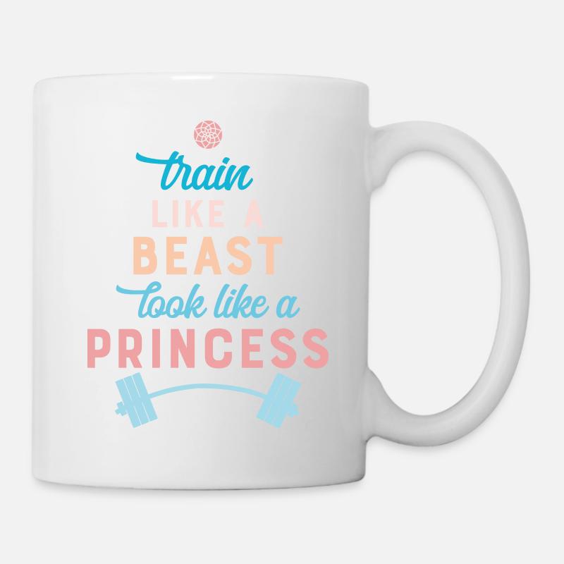 Fitness - Tasse - Weiß