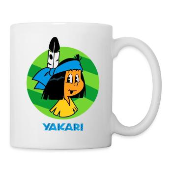 Yakari Gesicht - Tasse - Weiß - Rechts