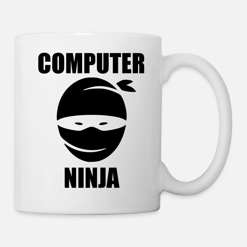 ninja informatique - Mug blanc - blanc
