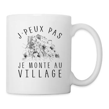 Ich fahre Village Corte - Tasse - Weiß - Rechts