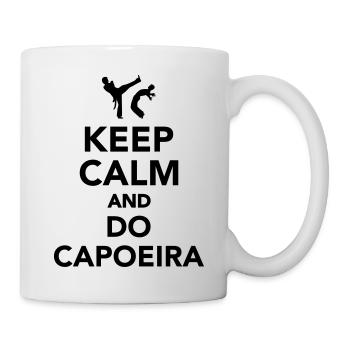 Keep calm and do Capoeira - Mug - white - Right