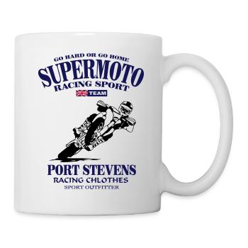 Supermoto Racing - Supermotard - Mug blanc - blanc - Droite