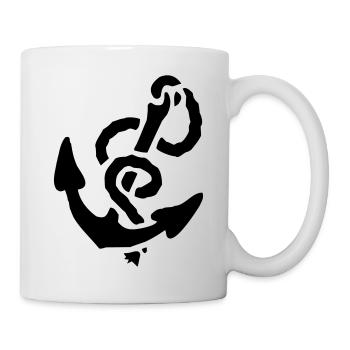 Anker - Tasse - Weiß - Rechts