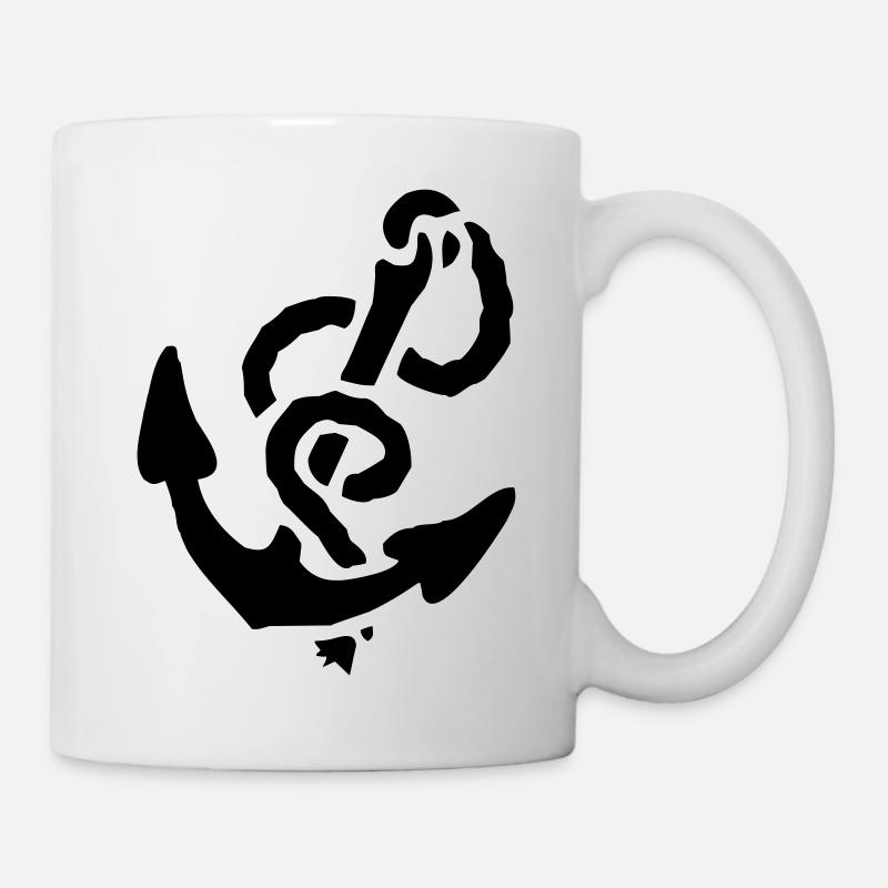 Anker - Tasse - Weiß