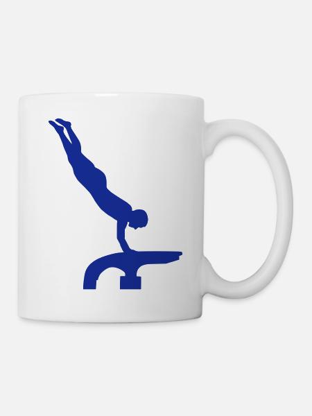 Turnen - Tasse - Weiß