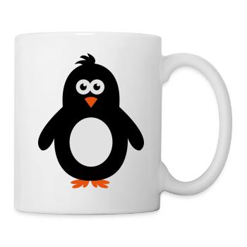 pinguin - Mug blanc - blanc - Droite