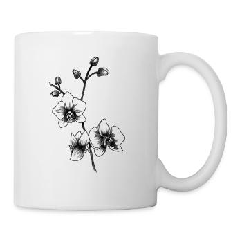 Orchids - Mug - white - Right