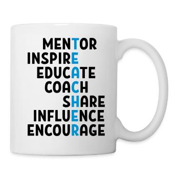 Teacher - Tasse - Weiß - Rechts