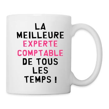 Expert Comptable / Comptabilité / Comptable / - Mug blanc - blanc - Droite