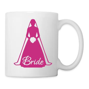 Bride - Tasse - Weiß - Rechts