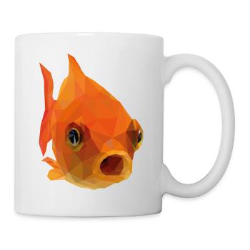 Goldfisch - Tasse - Weiß - Rechts