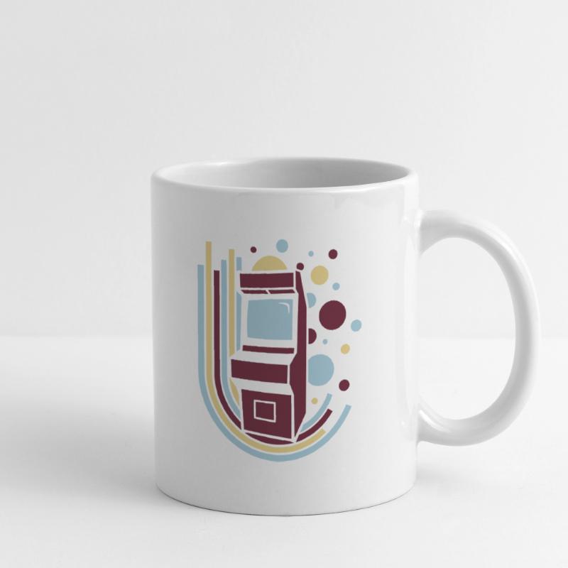 Automatica Arcade (retro cerchi) Tazza