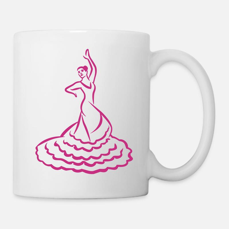 Flamenco - Mug blanc - blanc