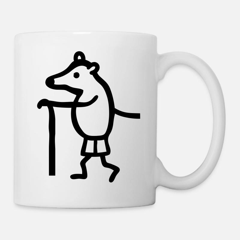 Mole hike - Mug - white