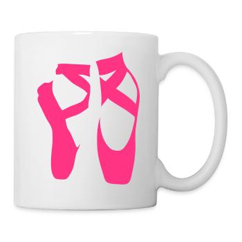 tanzen klassisches ballett zeigte baller - Mug blanc - blanc - Droite