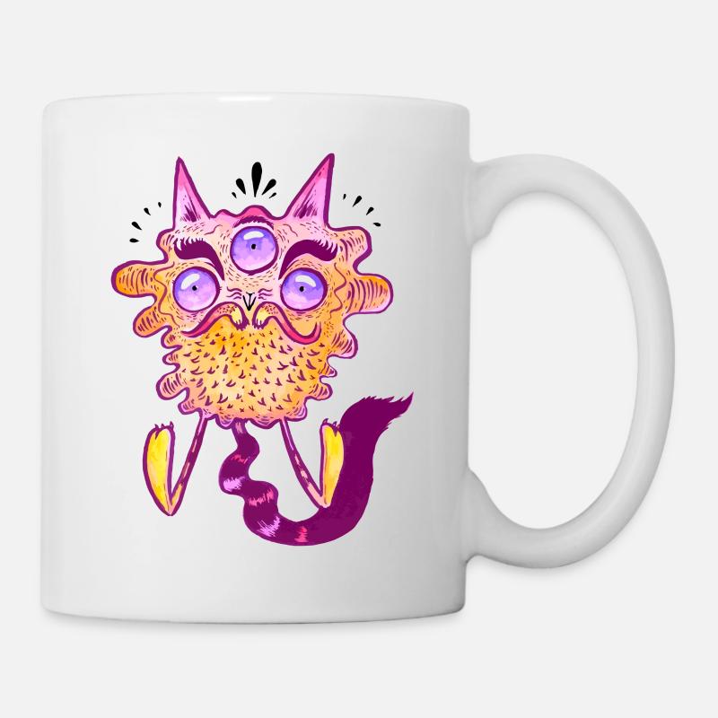 Mauzi - Tasse - Weiß