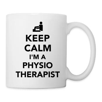 Physiotherapeut - Tasse - Weiß - Rechts