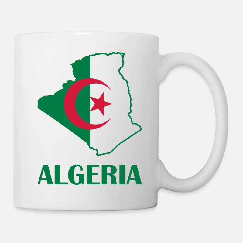 logo algérie - Mug blanc - blanc