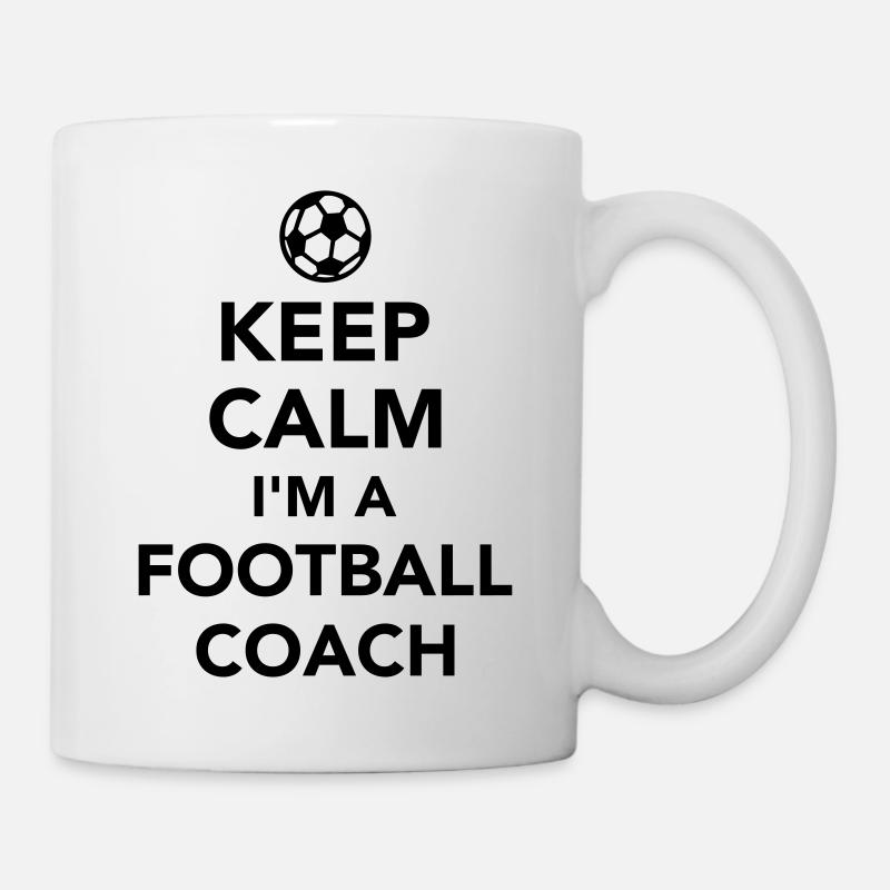 Fußball - Tasse - Weiß