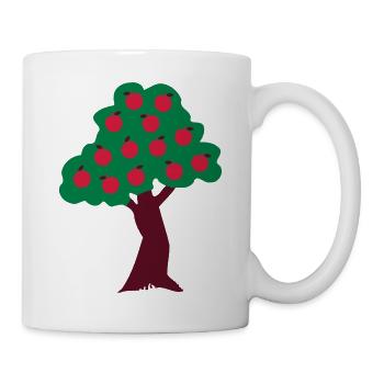 ♥ټApple Tree-Eat More Awesome Fruitټ♥ - Mug - white - Right