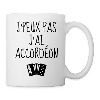 Accordion - Accordionist - Accordéon - Music - Mug - white - Right