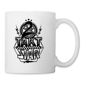 2-Takt-Star / Zweitakt-Star - Tasse - Weiß - Rechts
