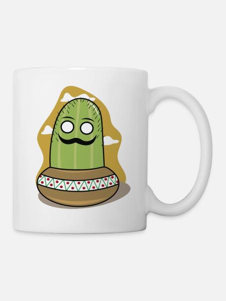 Cactus - Mug blanc - blanc
