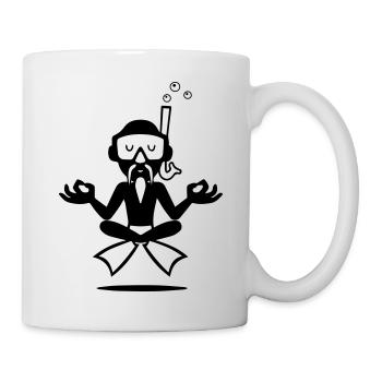Dive Master - Tasse - Weiß - Rechts