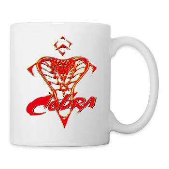 Kobra - Tasse - Weiß - Rechts
