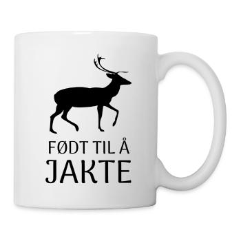 Motif chasseur - Mug blanc - blanc - Droite
