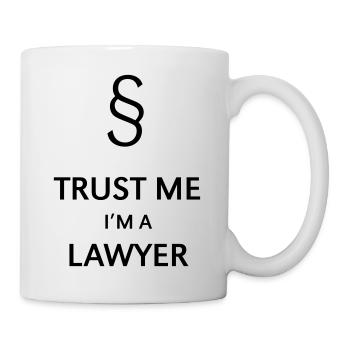 Trust Me I'm A Lawyer - Mug - white - Right