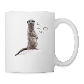Observation des acariens - Mug blanc - blanc - Droite