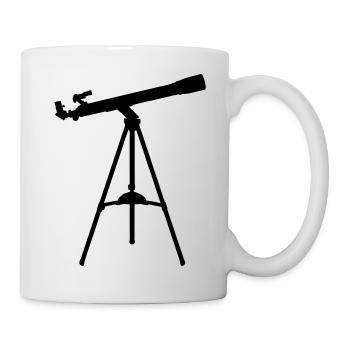 Teleskop - Tasse - Weiß - Rechts