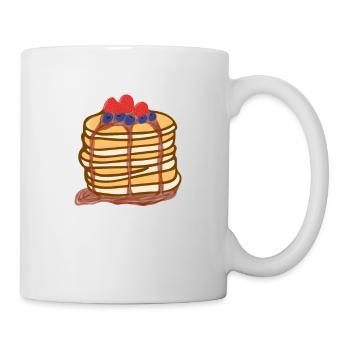 Crêpes - Baies - Crêpes - Mug blanc - blanc - Droite